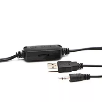 Difuzoare logo SPZ2, 2.0, 5W, negre, control volum