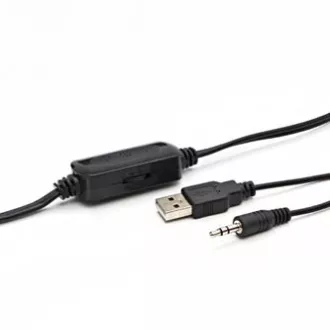 Difuzoare logo SPZ2, 2.0, 5W, negre, control volum