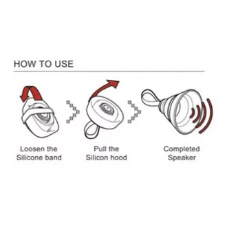 Boxă Bluetooth YZSY SALI, 1.0, 3W, neagră, control volum, pliabilă, rezistentă la apă, LA REDUCERE