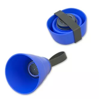 Difuzor Bluetooth YZSY SALI, 1.0, 3W, albastru, control volum, pliabil, rezistent la apa