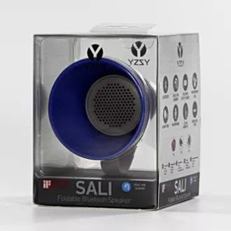 Difuzor Bluetooth YZSY SALI, 1.0, 3W, albastru, control volum, pliabil, rezistent la apa