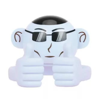 Difuzor Bluetooth Promate Ape, Li-Ion, 1.0, 3W, alb, pentru copii, suport telefon, PREVÂNZARE Difuzor Bluetooth Promate Ape, Li-Ion, 1.0, 3W, alb, pentru copii, suport telefon, PREVÂNZARE