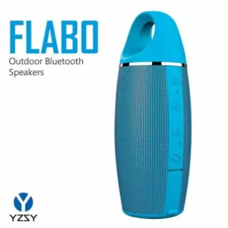 Difuzor Bluetooth YZSY FLABO, 2x5W, albastru, control volum, LIVRARE