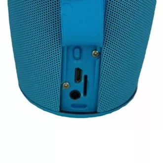Difuzor Bluetooth YZSY FLABO, 2x5W, albastru, control volum, LIVRARE