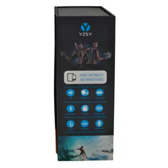 Difuzor Bluetooth YZSY FLABO, 2x5W, albastru, control volum, LIVRARE