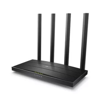 Router TP-LINK Archer C6 V3 2.4GHz și 5GHz, extender, punct de acces, IPv6, 1200Mbps, antenă externă fixă, 802.11ac, Gigabyte pr Router TP-LINK Archer C6 V3 2.4GHz și 5GHz, extender, punct de acces, IPv6, 1200Mbps, antenă externă fixă, 802.11ac, Gigabyte pr