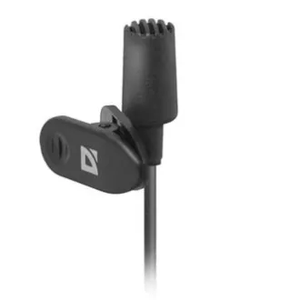Defender, microfon cu clips, MIC-109, fara control volum, negru, handsfree
