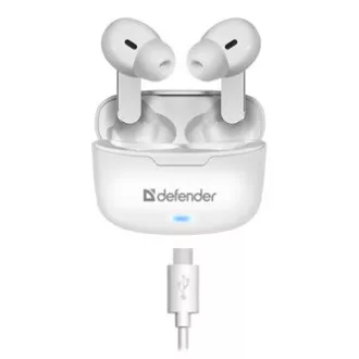 Defender Twins 903, căști cu microfon, wireless, alb, in-ear, BT 5.0, TWS, carcasă tip Bluetooth, REDUCERE Defender Twins 903, căști cu microfon, wireless, alb, in-ear, BT 5.0, TWS, carcasă tip Bluetooth, REDUCERE