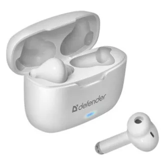 Defender Twins 903, căști cu microfon, wireless, alb, in-ear, BT 5.0, TWS, carcasă tip Bluetooth, REDUCERE Defender Twins 903, căști cu microfon, wireless, alb, in-ear, BT 5.0, TWS, carcasă tip Bluetooth, REDUCERE
