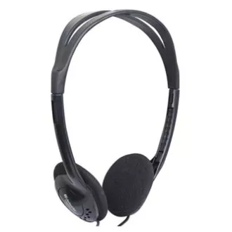 Căști Defender Aura 101, cu fir, negre, deschise, mufă de 3,5 mm