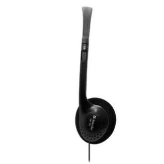 Căști Defender Aura 101, cu fir, negre, deschise, mufă de 3,5 mm