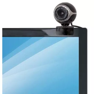 Cameră web Defender C-090, neagră, 0.3 Mpix, USB 2.0, pentru notebook/LCD