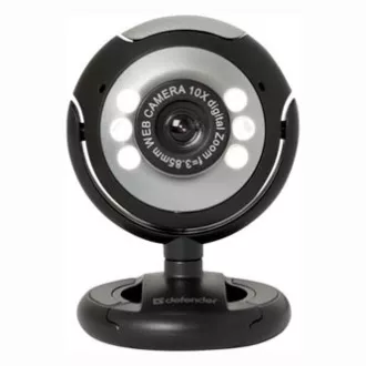 Cameră web Defender C-110, negru-gri 0.3 Mpix, USB 2.0, pentru notebook/LCD