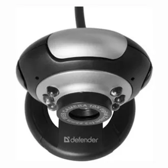 Cameră web Defender C-110, negru-gri 0.3 Mpix, USB 2.0, pentru notebook/LCD
