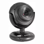 Cameră web Defender C-2525HD, neagră, 2 MPix, USB 2.0, pentru notebook/LCD