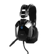 Căști de gaming E-blue Cobra H 948 cu microfon, cu fir, negre, 2x jack de 3,5 mm