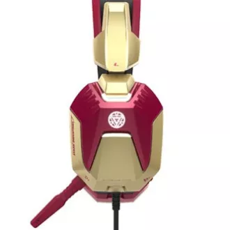 Căști de gaming E-blue IRON MAN EHS908 cu microfon, cu fir, roșii, 2x jack de 3,5 mm + USB, LA REDUCERE Căști de gaming E-blue IRON MAN EHS908 cu microfon, cu fir, roșii, 2x jack de 3,5 mm + USB, LA REDUCERE