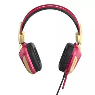 Căști de gaming E-blue IRON MAN EHS908 cu microfon, cu fir, roșii, 2x jack de 3,5 mm + USB, LA REDUCERE Căști de gaming E-blue IRON MAN EHS908 cu microfon, cu fir, roșii, 2x jack de 3,5 mm + USB, LA REDUCERE