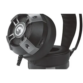 Căști Marvo HG9015G cu microfon, cu fir, negre, 7.1 (virtual), USB - Utilizat Căști Marvo HG9015G cu microfon, cu fir, negre, 7.1 (virtual), USB - Utilizat