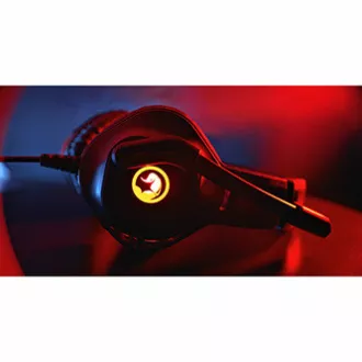 Căști Marvo HG8929 cu microfon, cu fir, negre, iluminate din spate, jack de 3,5 mm + splitter + USB Căști Marvo HG8929 cu microfon, cu fir, negre, iluminate din spate, jack de 3,5 mm + splitter + USB