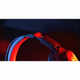 Căști Marvo HG8929 cu microfon, cu fir, negre, iluminate din spate, jack de 3,5 mm + splitter + USB Căști Marvo HG8929 cu microfon, cu fir, negre, iluminate din spate, jack de 3,5 mm + splitter + USB