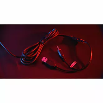 Căști Marvo HG8929 cu microfon, cu fir, negre, iluminate din spate, jack de 3,5 mm + splitter + USB Căști Marvo HG8929 cu microfon, cu fir, negre, iluminate din spate, jack de 3,5 mm + splitter + USB