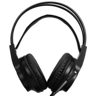 Căști Marvo HG8935 cu microfon, cu fir, negre, iluminate din spate, USB