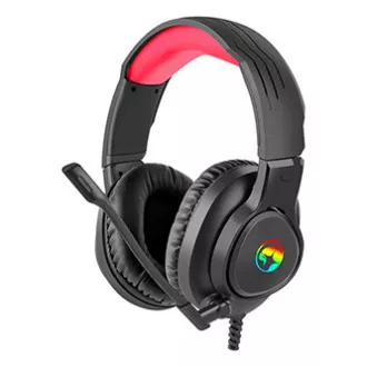 Căști Marvo HG8958 cu microfon, cu fir, negre, pentru gaming, mufă de 3,5 mm + splitter + USB Căști Marvo HG8958 cu microfon, cu fir, negre, pentru gaming, mufă de 3,5 mm + splitter + USB