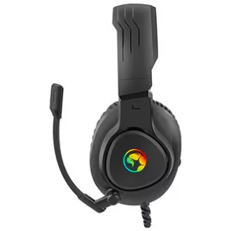 Căști Marvo HG8958 cu microfon, cu fir, negre, pentru gaming, mufă de 3,5 mm + splitter + USB Căști Marvo HG8958 cu microfon, cu fir, negre, pentru gaming, mufă de 3,5 mm + splitter + USB