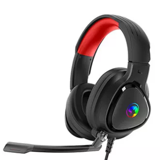 Căști Marvo HG8958 cu microfon, cu fir, negre, pentru gaming, mufă de 3,5 mm + splitter + USB Căști Marvo HG8958 cu microfon, cu fir, negre, pentru gaming, mufă de 3,5 mm + splitter + USB