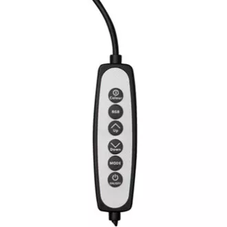 Inel de lumină Powerton LIFE, 13", reglare culoare și luminozitate, suport telefon și trepied, REDUCERE