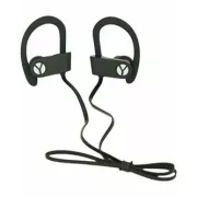 Căști YZSY DINOX cu microfon, wireless, negre, bluetooth