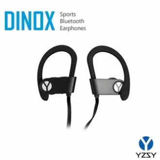 Căști YZSY DINOX cu microfon, wireless, negre, bluetooth
