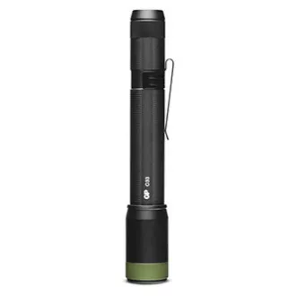 Lanterna LED, 2xAA, metal, negru, 150lm, C33