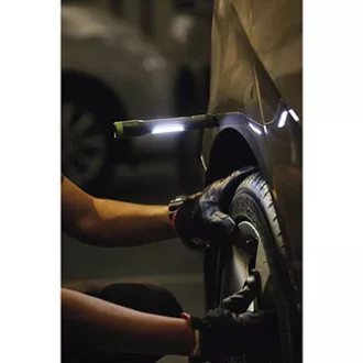 Lanterna LED, 2xAA, metal, negru, 150lm, C33