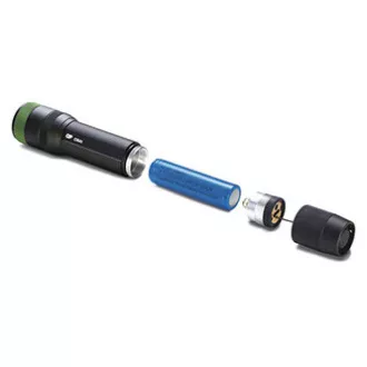 Lanterna LED, Li-Ion 3.7V/2500mAh, metal, negru, 650lm, CR41