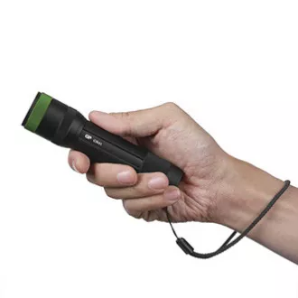 Lanterna LED, Li-Ion 3.7V/2500mAh, metal, negru, 650lm, CR41