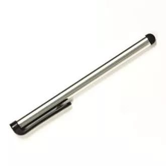 Stilo tactil, capacitiv, metalic, argintiu, pentru iPad și tabletă