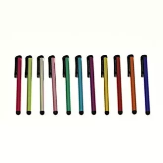 Stilo tactil, capacitiv, metalic, argintiu, pentru iPad și tabletă