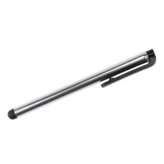 Stilo tactil, capacitiv, metalic, argintiu, pentru iPad și tabletă