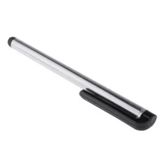 Stilo tactil, capacitiv, metalic, argintiu, pentru iPad și tabletă