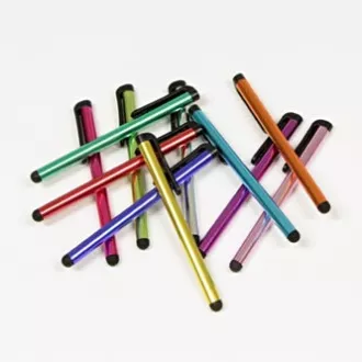 Stilo tactil, capacitiv, metalic, verde închis, pentru iPad și tabletă