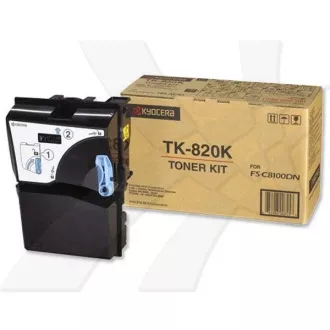 Kyocera TK-820 (TK820K) - Toner, black (negru)