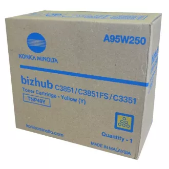 Konica Minolta TNP-49 (A95W250) - Toner, yellow (galben)