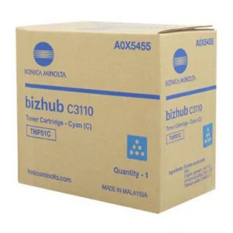 Konica Minolta TNP-51 (A0X5455) - Toner, cyan