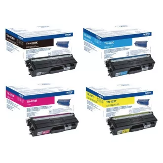 Brother TN423BK, TN423C, TN423M, TN423Y - Toner, black + color (negru + color)
