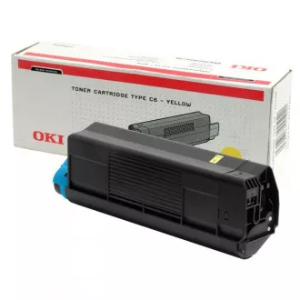 Oki C5100 (42127405) - Toner, yellow (galben)