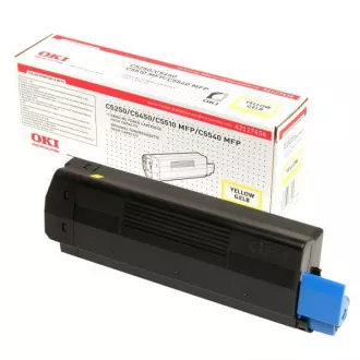 Oki C5250 (42127454) - Toner, yellow (galben)