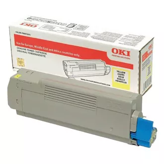 Oki 46490401 - Toner, yellow (galben)