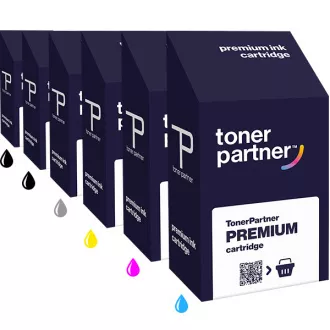 MultiPack TonerPartner Cartridge PREMIUM pentru HP 730 (P2V65A, P2V67A, P2V62A, P2V63A, P2V64A, P2V66A), black + color (negru + color)
